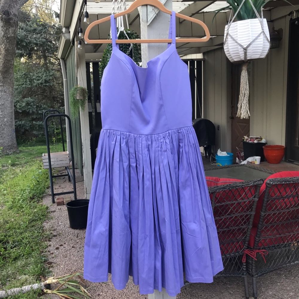 Pinup girl clothing lavender Jenny dress size L